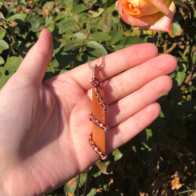 Red Jade Pendant