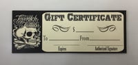 Gift Certificate 2