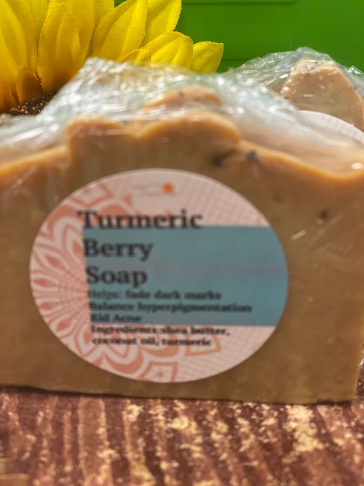 Image of TURMERIC BERRY SOAP