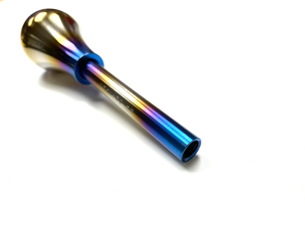 Titanium shift extension rod.