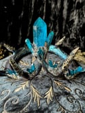 Blue Quartz & Carborundum - Antler Crown