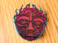 Opie Sun Deep Space Nebula Pin