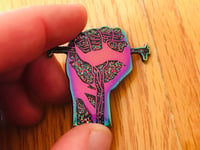 Deep Space Nebula Fist Pin