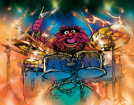 Rock Muppet | markloneartRock Muppet | markloneart  