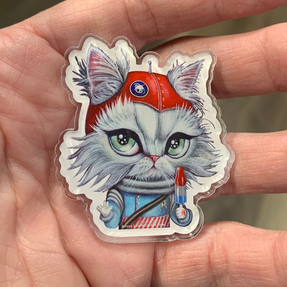 Image of Pop Rocket (Acrylic Pin)