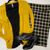 Black & Yellow Plaid Skirt
