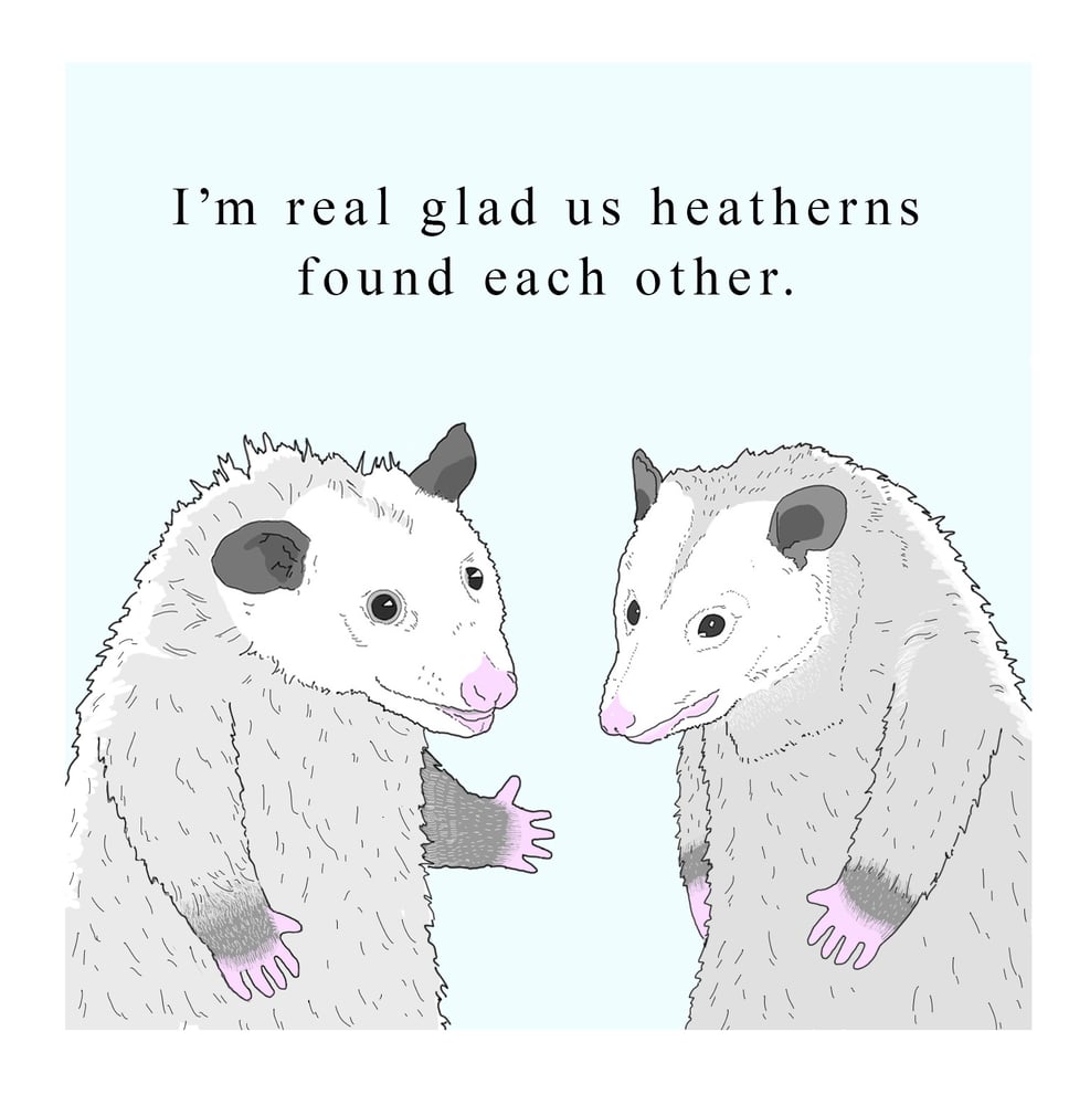 Image of Heathern Friendship Print