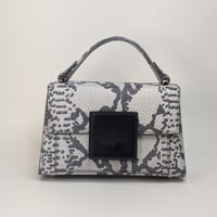 Image 1 of  BERRY MINI - Grey Python Embossed