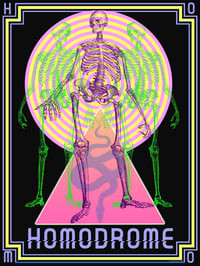 Image 2 of HOMODROME SKELETON POSTER 