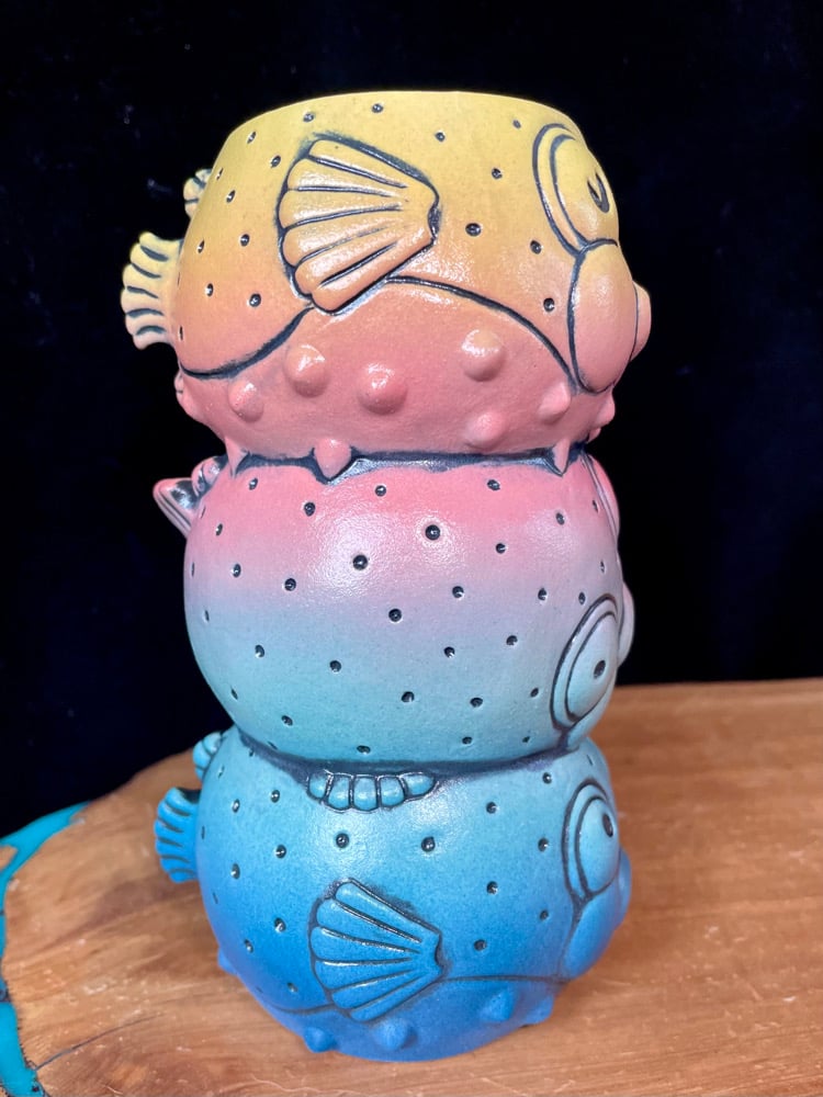 Image of Puffer Party Sunset