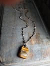 Matte Tigers Eye Necklace