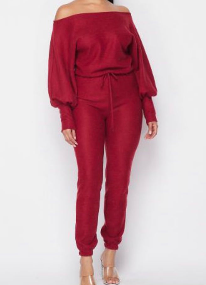 BURGUNDY NIGHTS JUMPER