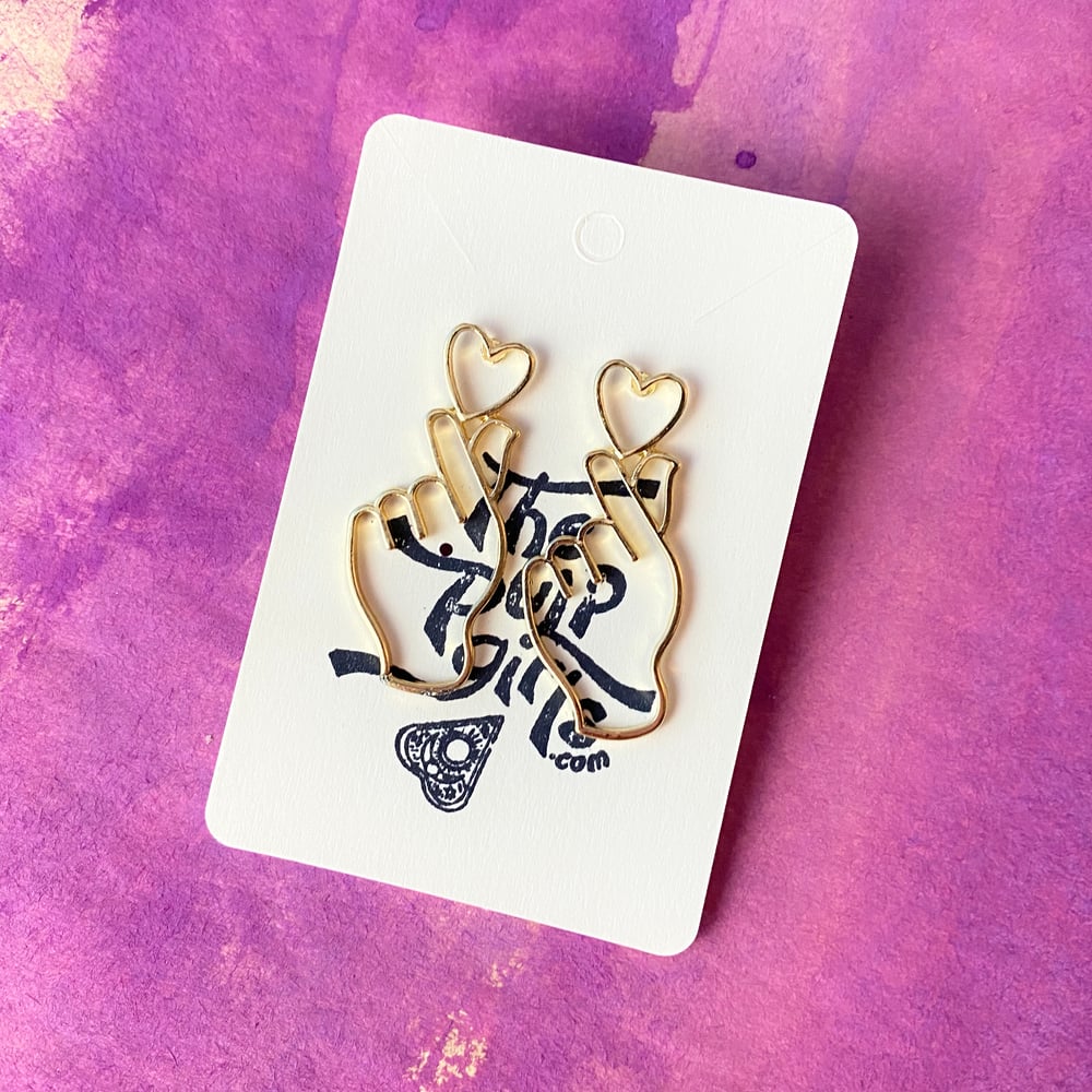 Image of AT YOUR FINGERTIPS EARRINGS