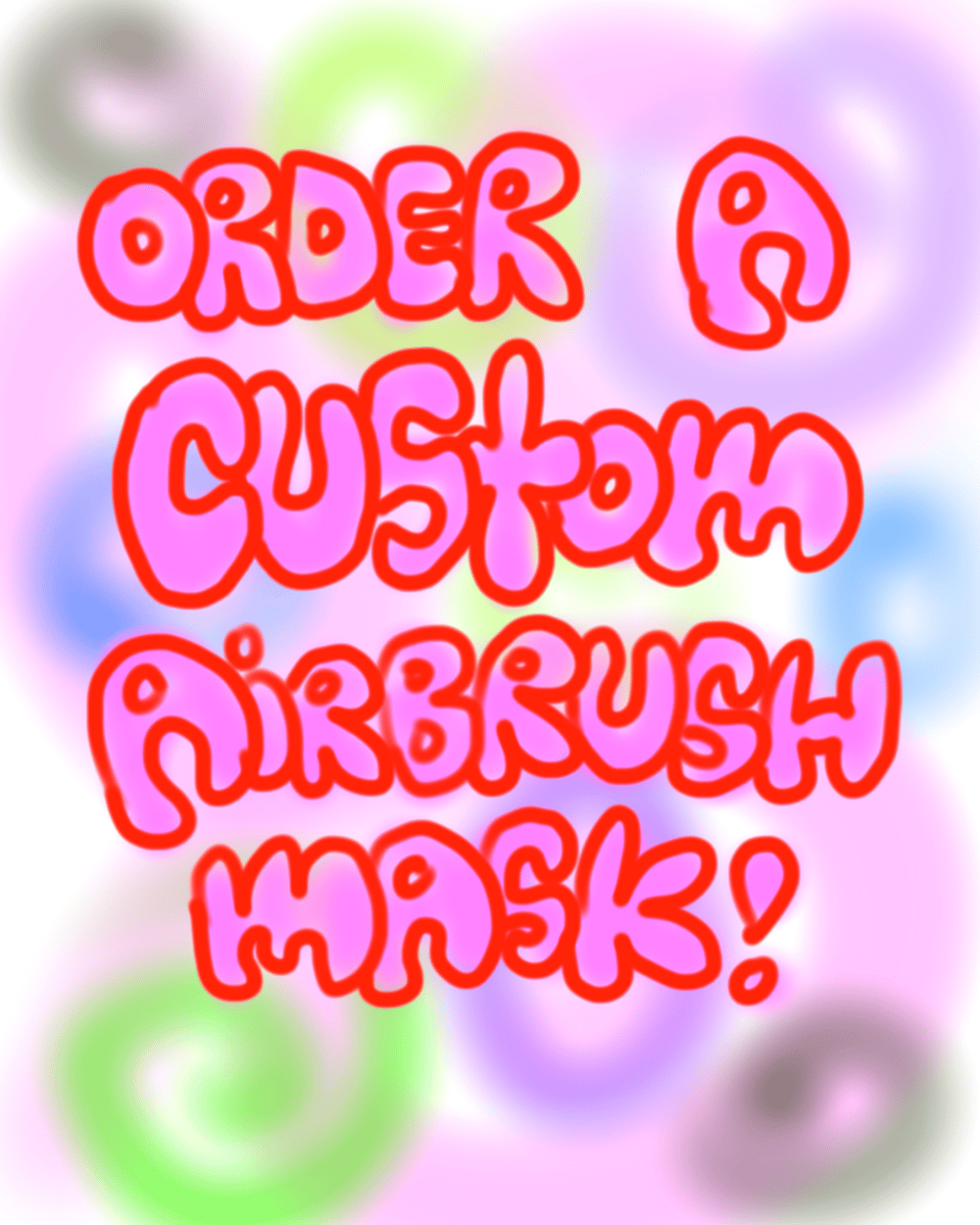 BF CUSTOM AIRBRUSH MASK!