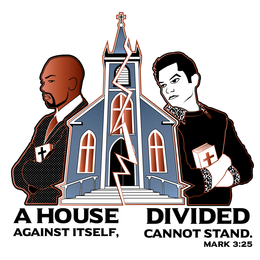 Image of A House Divided 2 Short-Sleeve Unisex T-Shirt