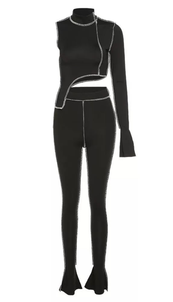 Image of One Shoulder 2 Piece
