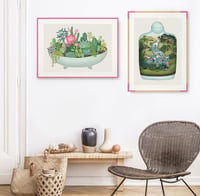 Image 2 of 'Summer Cactus Pot' Limited Edition Art Print