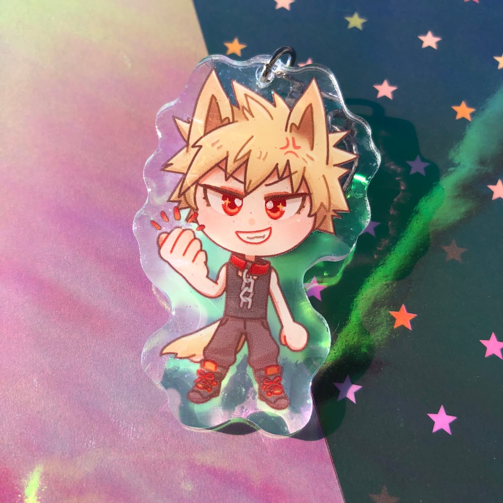 BNHA: Party Animal Acrylic Charms