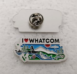 Image of I Heart Whatcom Lapel Pin