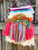 Magical Rainbow Latch Hook Weaving