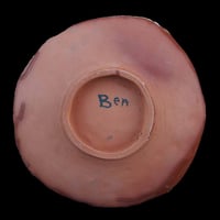 Image 2 of BEN FOSKER - 'HARE & FLOWER' GIANT DISH