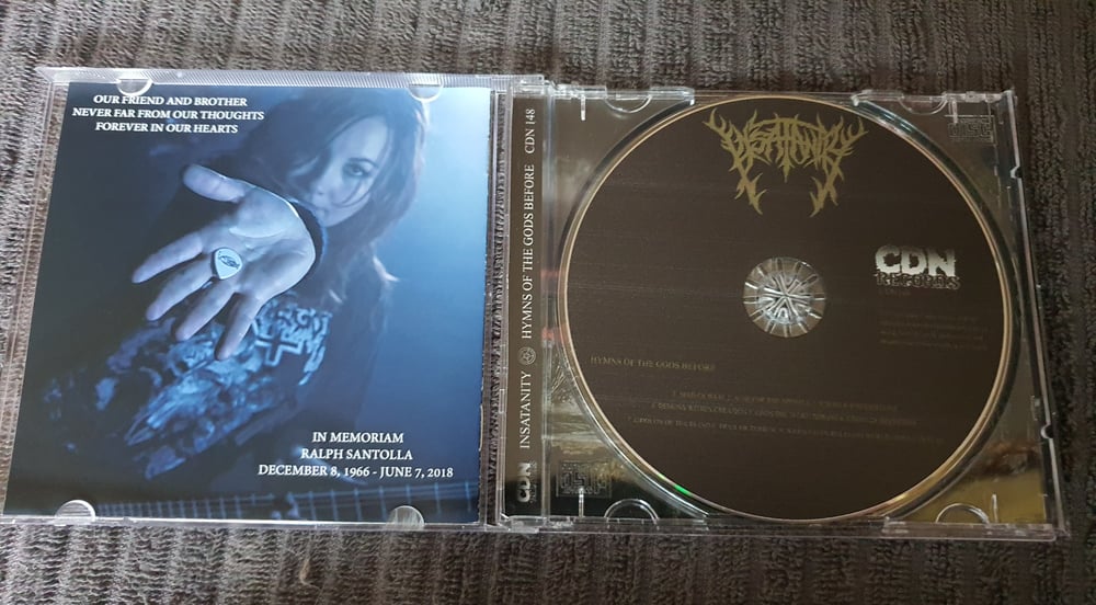 INSATANITY - HYMNS OF THE GODS BEFORE CD