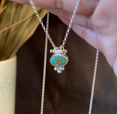 Image of Royston Turquoise necklace 