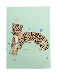Image 1 of Reclining Leopard Notebook