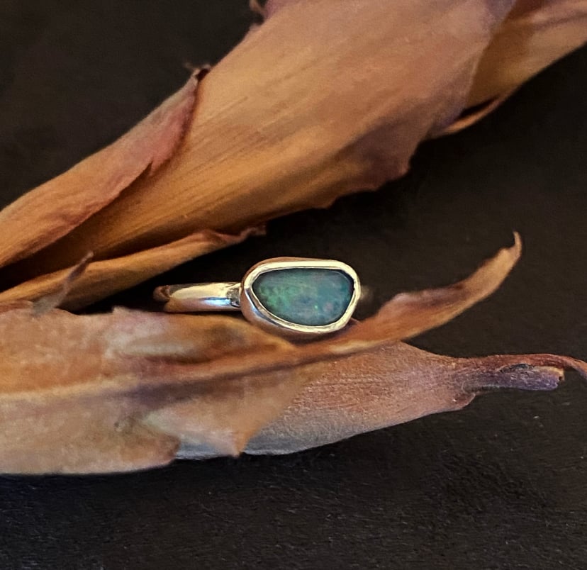 Image of Opal Doublet ring