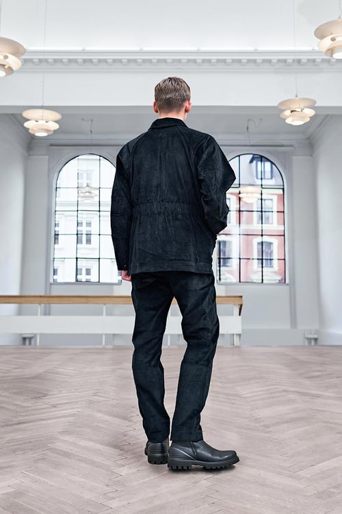 Image of Maja Brix & Aarstiderne - Trousers - Black Corduroy