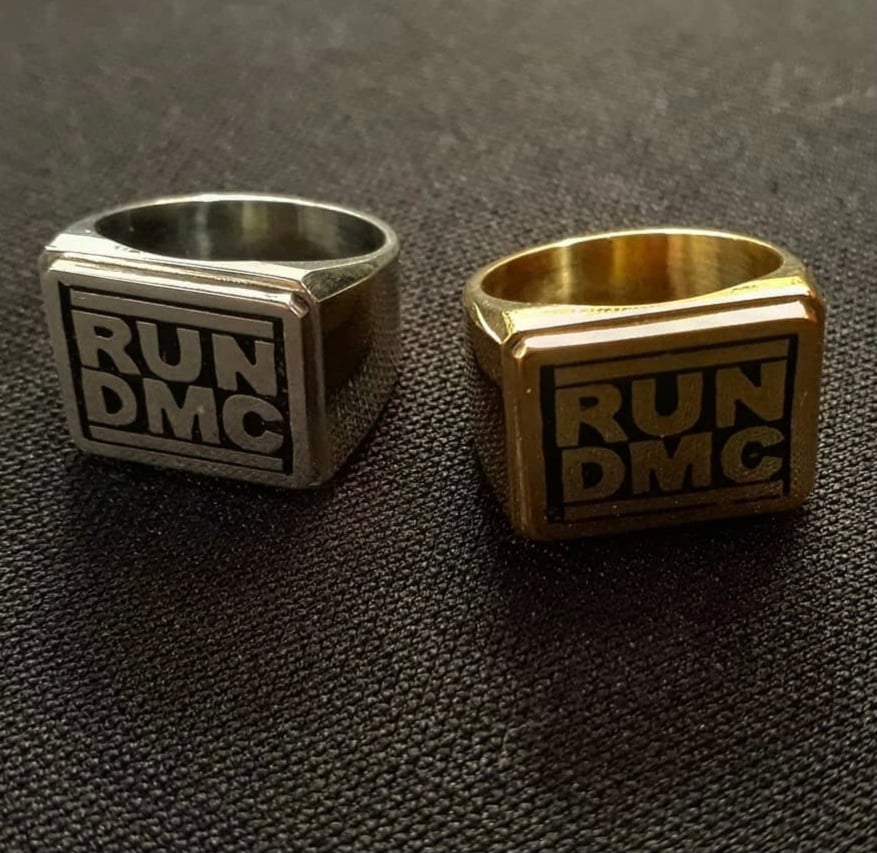 RUN-DMC Logo Ring - Limited Edition - Hand Crafted - 1 left
