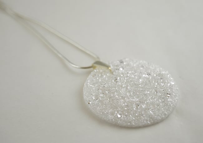Collier "Neiges" Argent