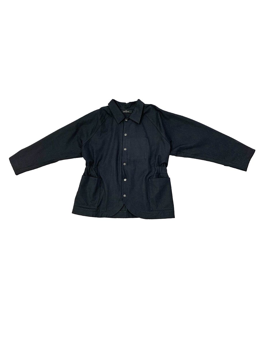 Image of Maja Brix & Aarstiderne - Jacket - Black Cotton