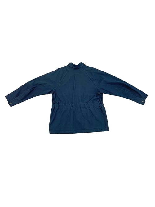 Image of Maja Brix & Aarstiderne - Jacket - Navy Cotton