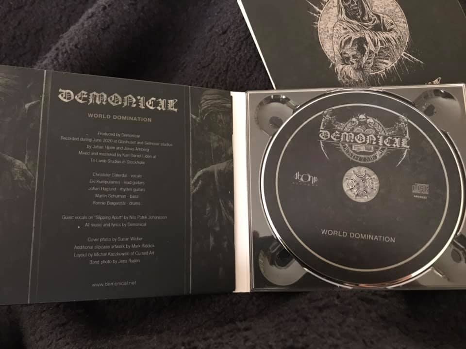 WORLD DOMINATION DIGIPAK-CD / DEMONICAL - official online store