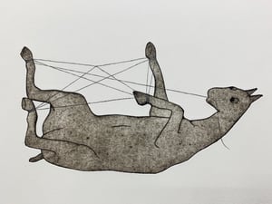 Image of Art print - Cats cradle