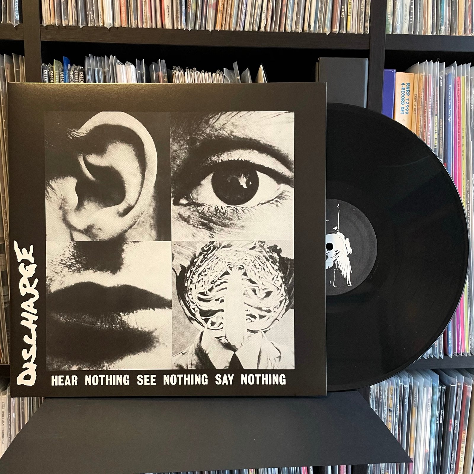 ディスチャージ Discharge Hear Nothing 輸入盤CD