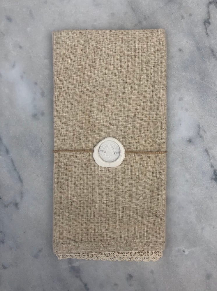 Image of Serviette with Wax Seal