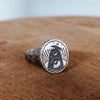 Handmade Silver Signet Ring, Limited Edition