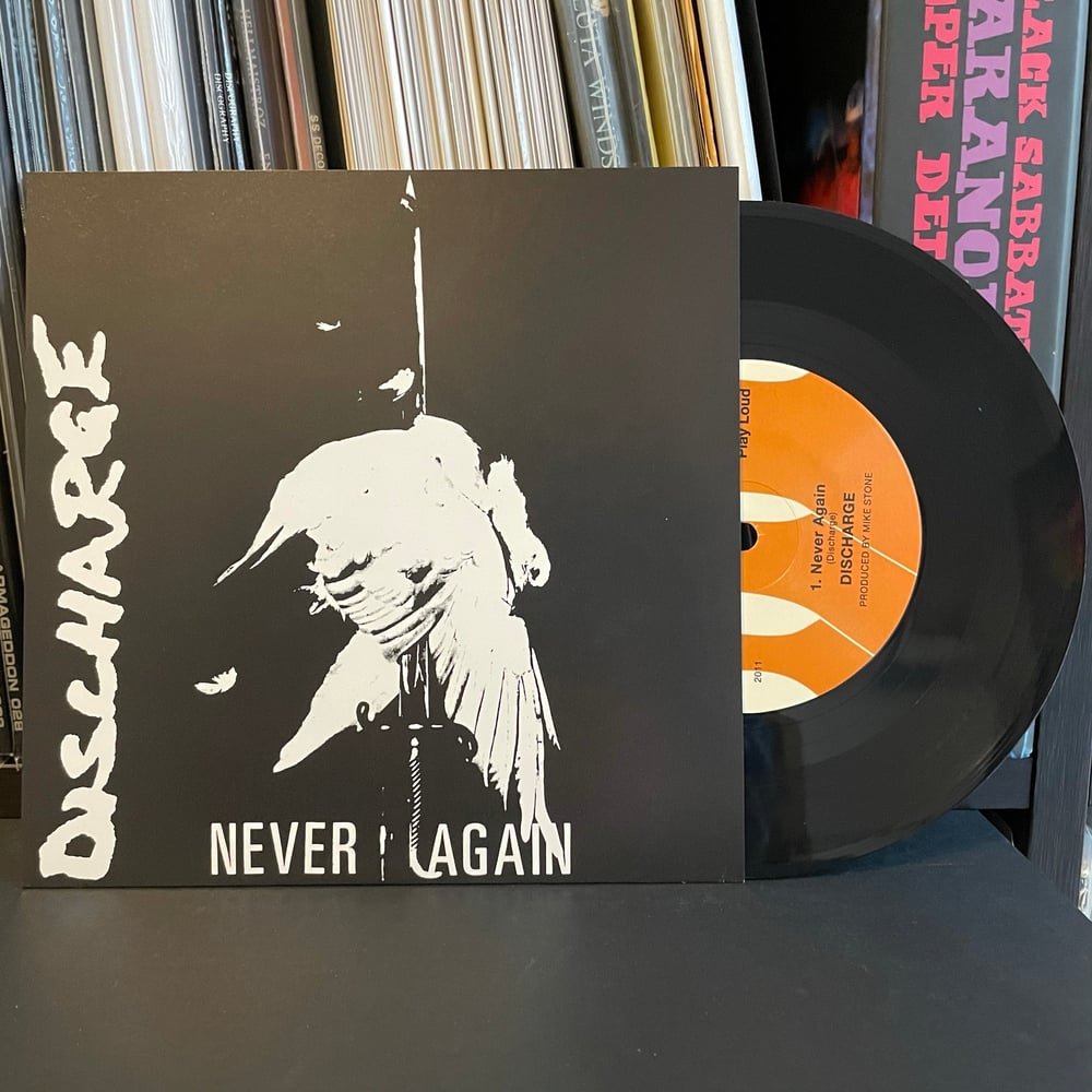 DISCHARGE "Never Again" 7" EP