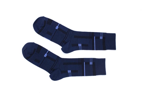 LINEAR jeans socks, by Thijs Verhaar
