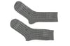 GRID light grey socks, by Thijs Verhaar