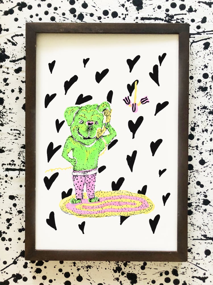 Image of Doggy Love Print