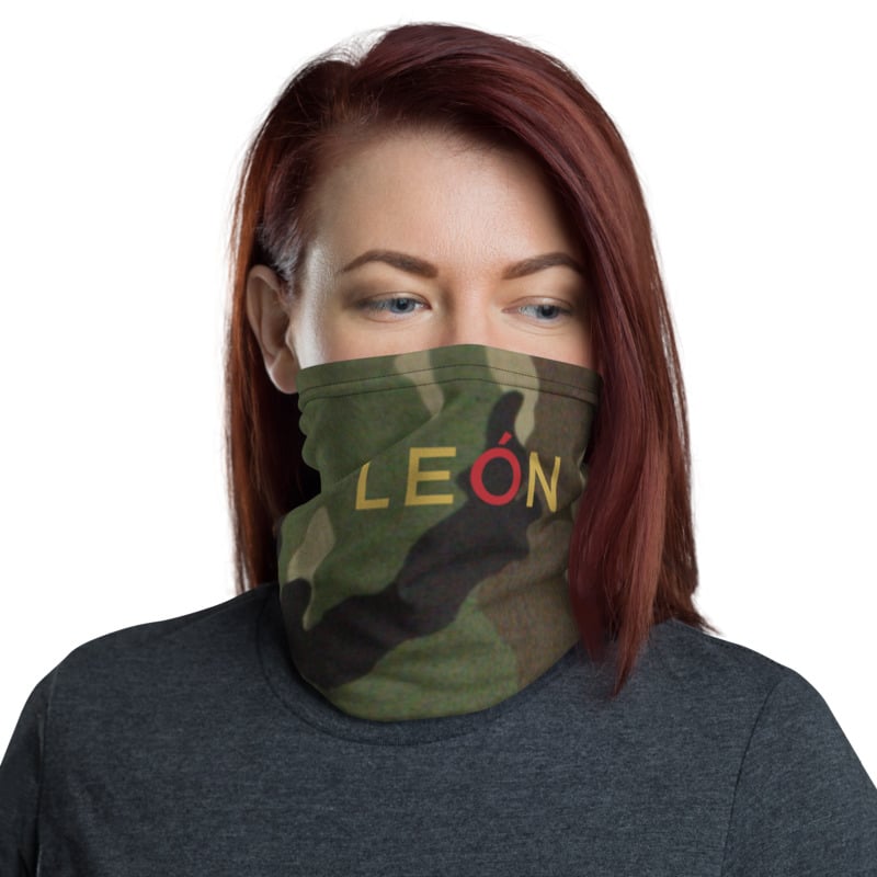 Image of León Face Mask -Camo (Gaiter)