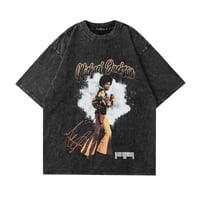 Michael Jackson oversized washed vintage shirt