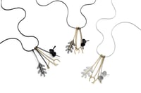 Image 1 of Oak leaf stem pendant