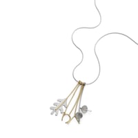 Image 3 of Oak leaf stem pendant