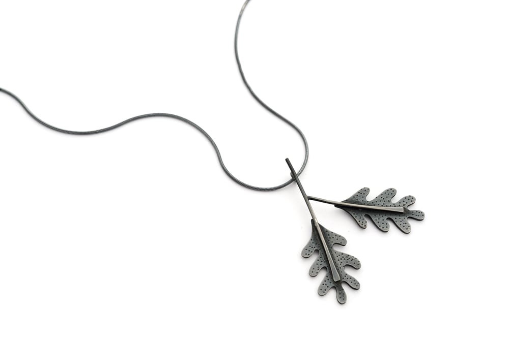 Image of Oak leaf pendant