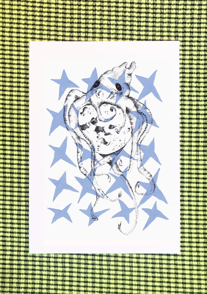 Image of Moon Monster Postcard