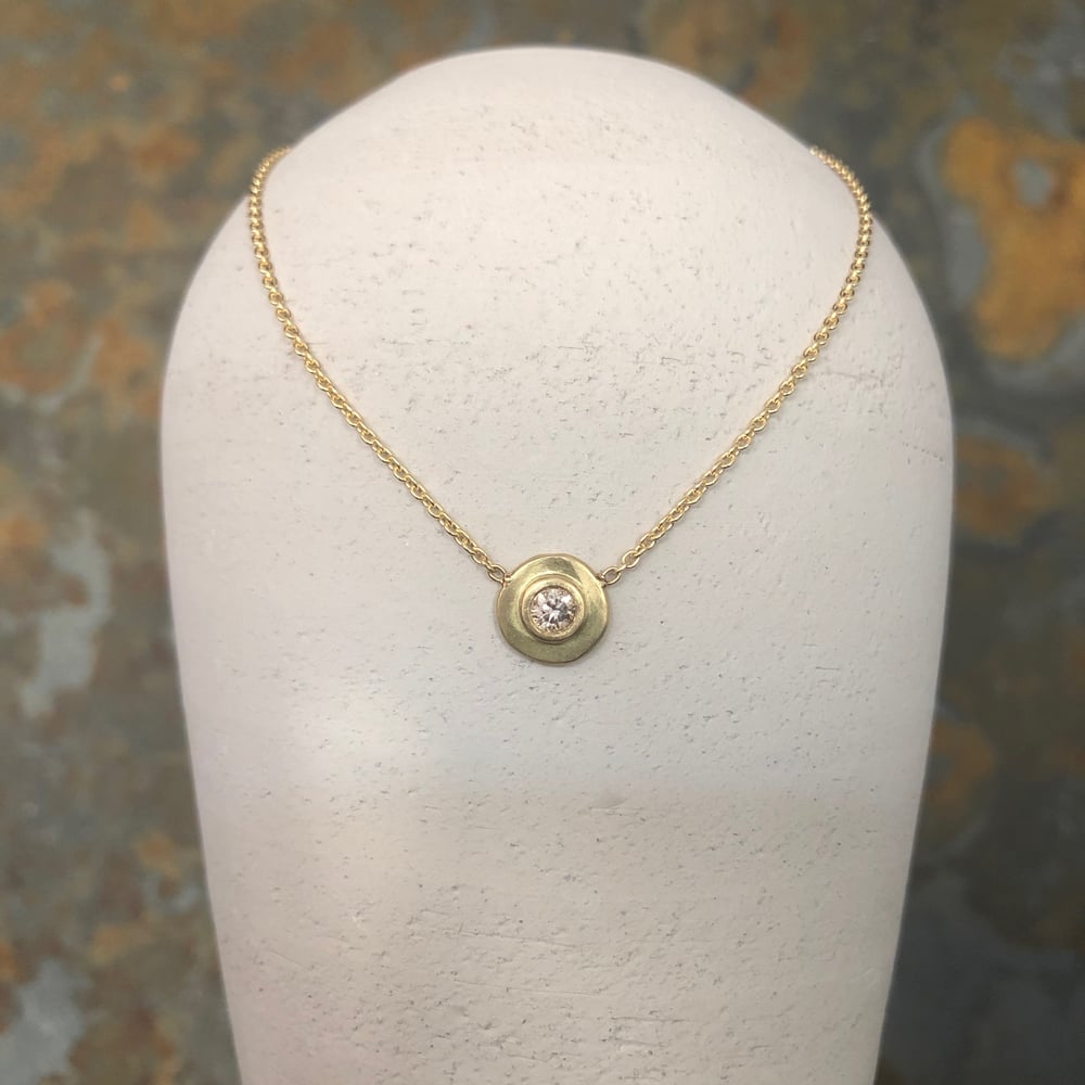 Image of Single Diamond Necklace
